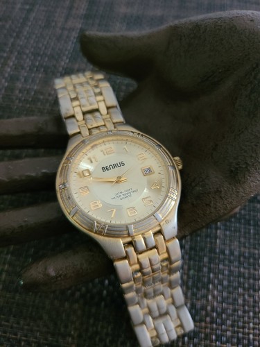 BENRUS MENS WATCH QUARTZ BNW 717 NEEDS BATTERY | eBay
