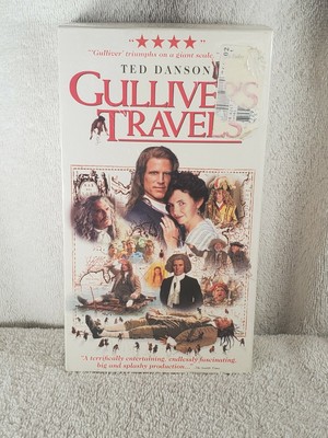 Gulliver's Travels (VHS, 1996, 2-Tape Set) NEW! SEALED! TED DANSON
