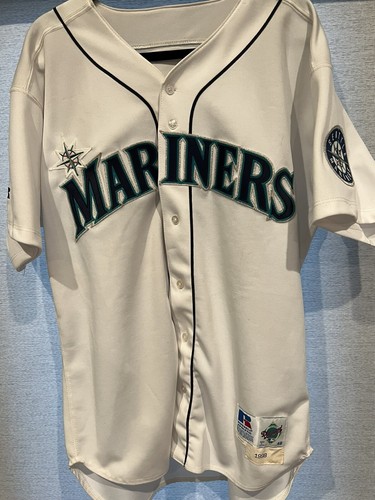 KEN GRIFFEY JR game used jersey (3) LOA'S Seattle Mariners