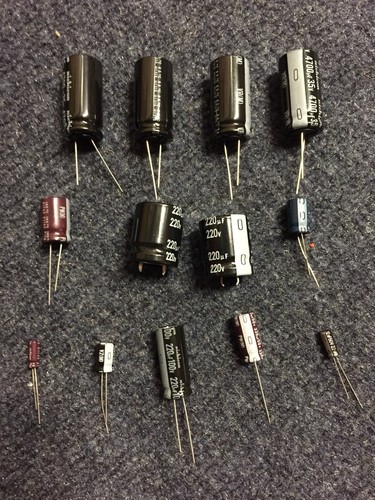 Capacitor Rebuild Kit for Data East Pinball Power Supply 520-5047-01, 02