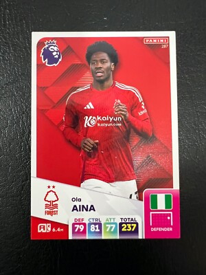 2025 Panini Adrenalyn Xl Premier League football 260-468 Choose your card MINT