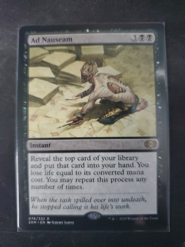 MTG Ad Nauseam Double Masters 076/332 Regular Rare | eBay