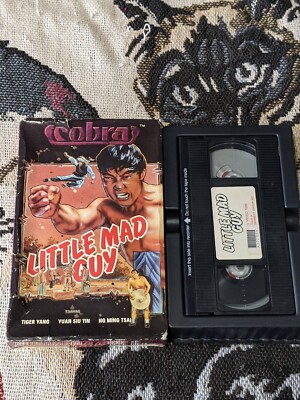 LITTLE MAD GUY VHS COBRA VIDEO BIG BOX KUNG FU MARTIAL ARTS RARE