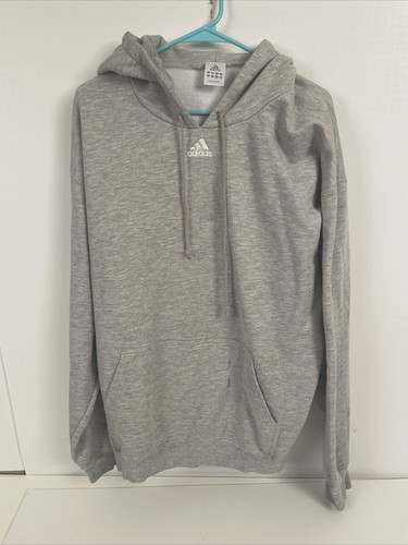 Vintage Adidas Center Middle Logo Hoodie Sweatshirt Size 2XL Travis Scott |