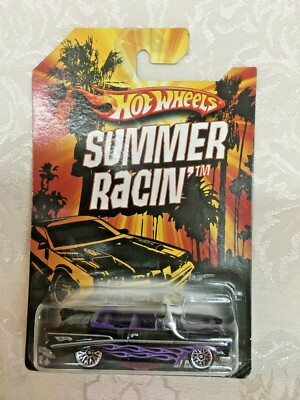 2009 HOT WHEELS SUMMER RACIN SERIES 57 CHEVY BEL AIR CONVERTIBLE