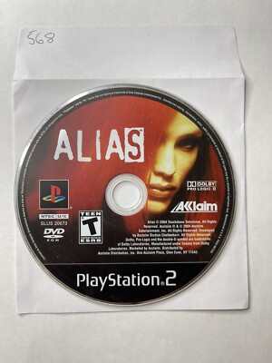 Alias - Playstation 2 - PS2 - Disc Only- No Tracking #568