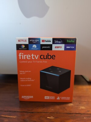 Amazon Fire TV Cube Media Streaming Device 2nd Gen Alexa 4K Ultra HD Sealed
