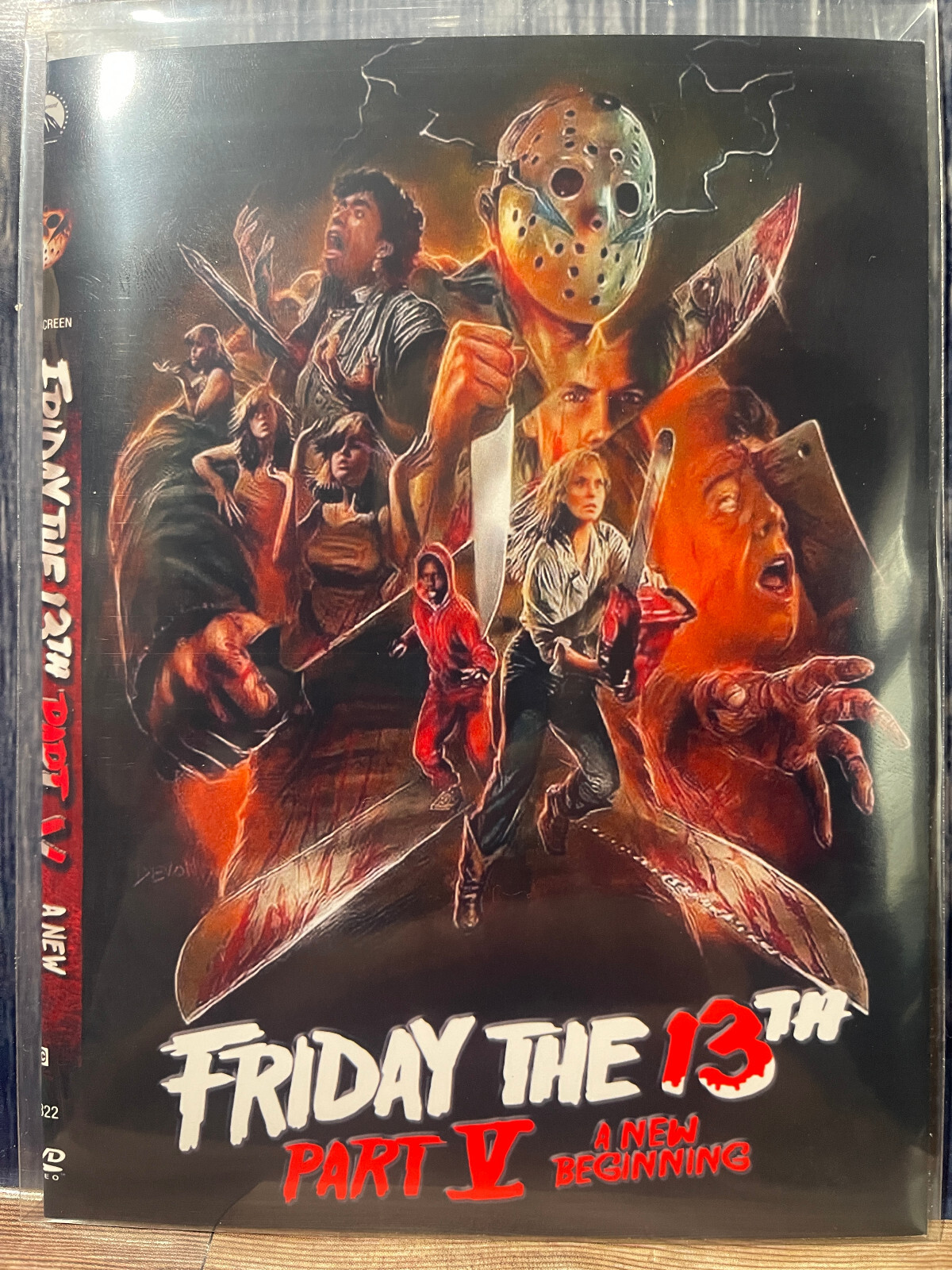 Friday the 13th Part V (DVD) *Custom Cover* NO MOVIE! | eBay