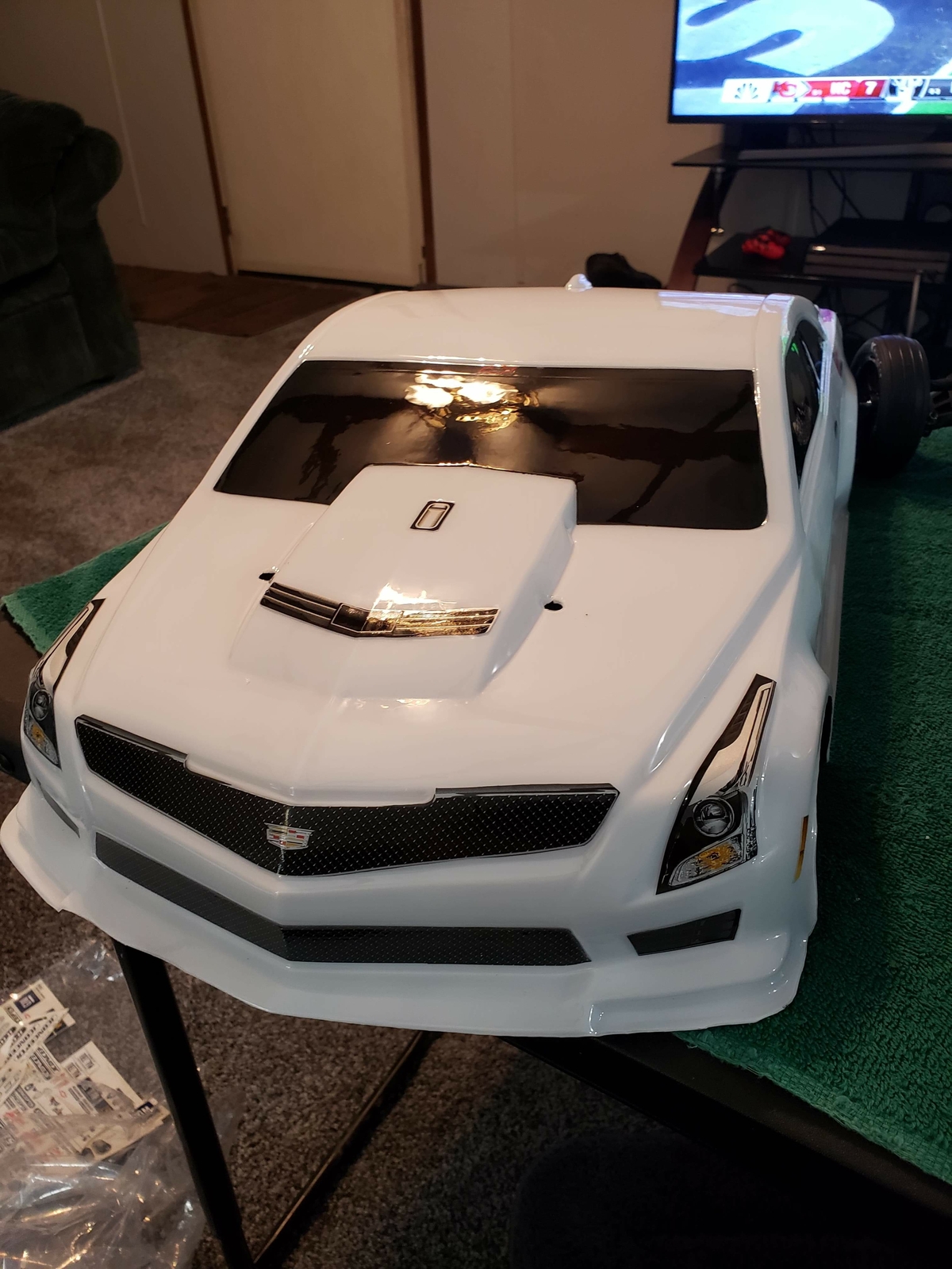 Jconcepts 0418 2019 Cadillac ATS-V Street Eliminator Drag Racing Clear Body 845937022172 | eBay