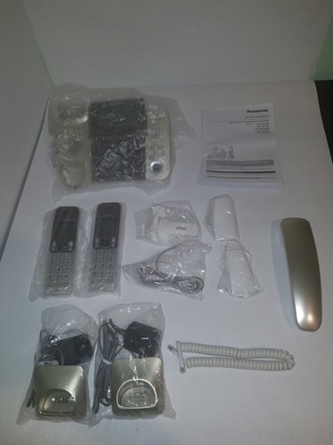 Panasonic KX-TGF352N Corded / Cordless 2 Handset Landline Telephone