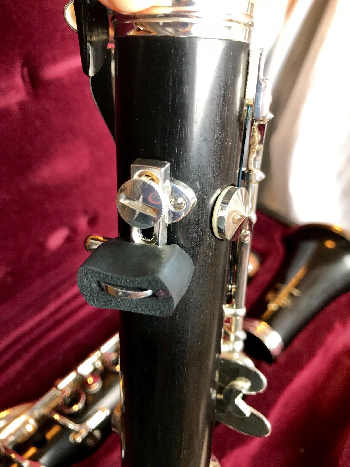 Buffet R-13 Bb Clarinet in Grenadilla Wood with Silver Keys Pro Owned Like New