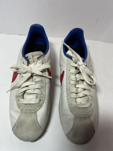 Nike Classic Cortez Forrest Gump AQ2708 993 White Red 2018 Size 6 eBay