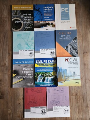 Civil Engineering PE Exam Prep Collection