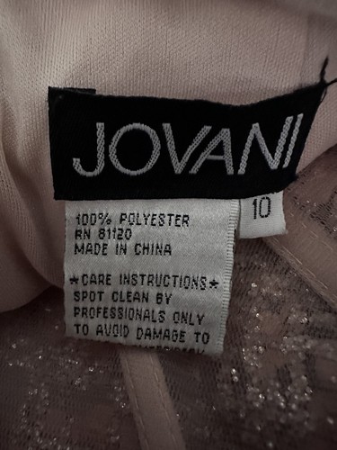 Jovani Dusty Rose Mother of the Bride/Groom Dress Size 10 Alterations Excellent