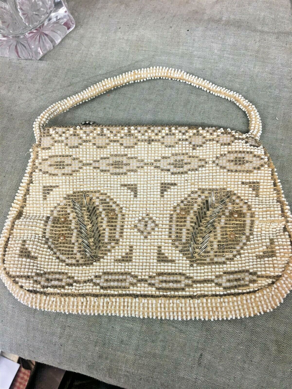 Vintage beaded purse made in czechoslovakia hotsell