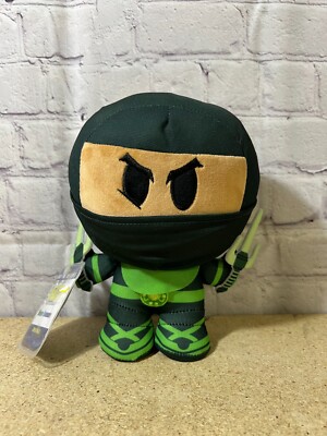 DevSeries Green Ninja Collector Plush. 8 Inch Plush - NEW