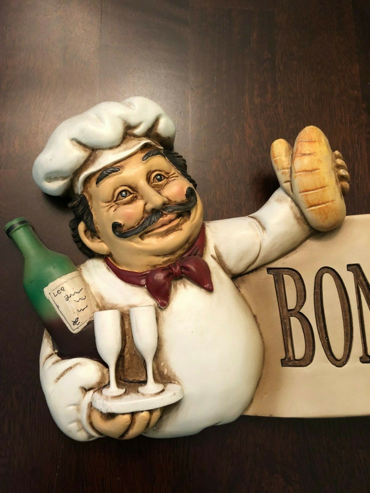 Chef Bon Appetit Wall Plaque