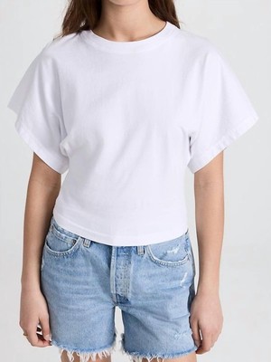 Agolde britt top in White