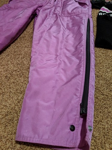 RARE VINTAGE 1970s ARCTIC CAT SNOWMOBILE SUIT WOMENS PURPLE LEOPARD HOOD ARTIC