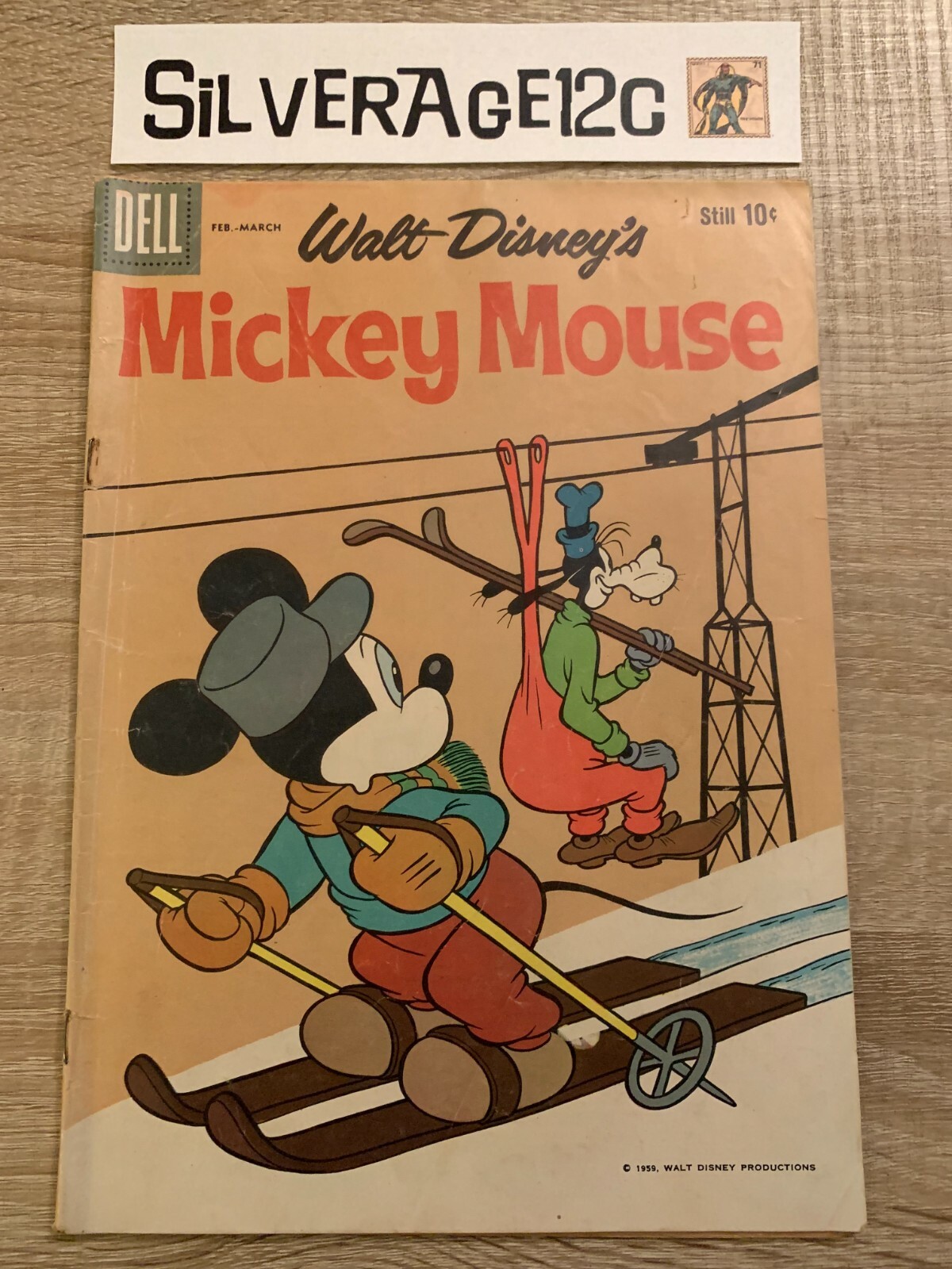 ミッキーマガジン 1973 Disneyland Magazine No 56 Geppetto Pinocchio Donald