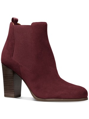 MICHAEL MICHAEL KORS Женские бордовые туфли Lottie с набивным каблуком Chelsea 6,5 М