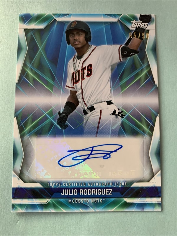 Julio Rodriguez Baseball Card Database Newest Products will be shown