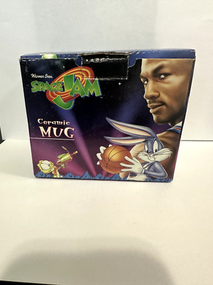 Space Jam Michael Jordan Bugs Bunny Ceramic Mug