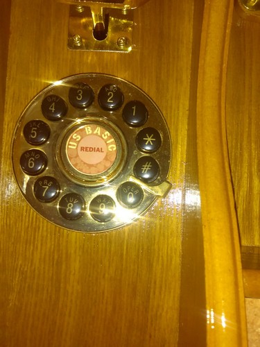 vintage fruit kitchen rotary phone nib