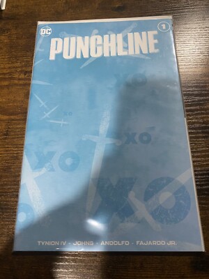 PUNCHLINE #1 * NM+ * EXCLUSIVE TRADE DRESS BLUE BLANK SKETCH VARIANT BATMAN   