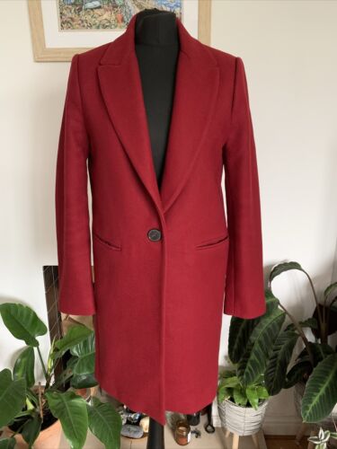 Manteau zara bordeaux cheap