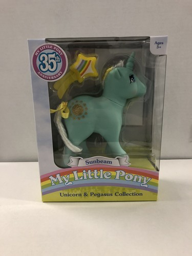 35th Anniversary Retro My Little Pony Unicorn & Pegasus Collection Set Of 5 of 6
