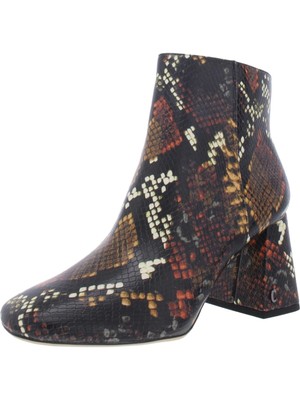 

CIRCUS By Sam Edelman Женские черные классические ботильоны на молнии с анималистическим принтом, размер  м, Черный, H4131S6901