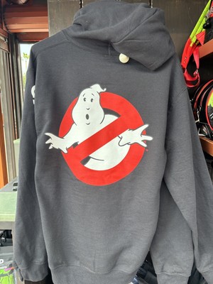 Universal Studios Ghostbusters Black Hoodie Size L