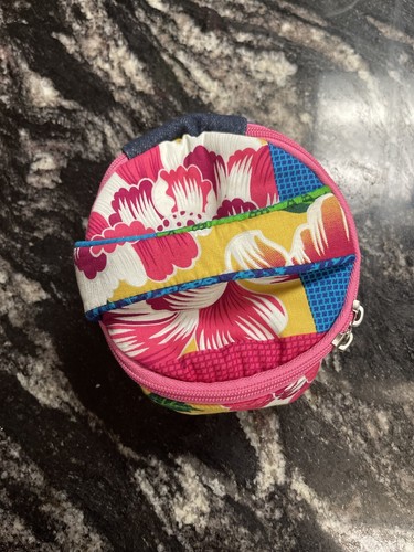 Bag, Pink Floral Round, No Longer Made
