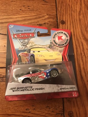 CARS 2 JEFF GORVETTE Mattel Disney Pixar Loose