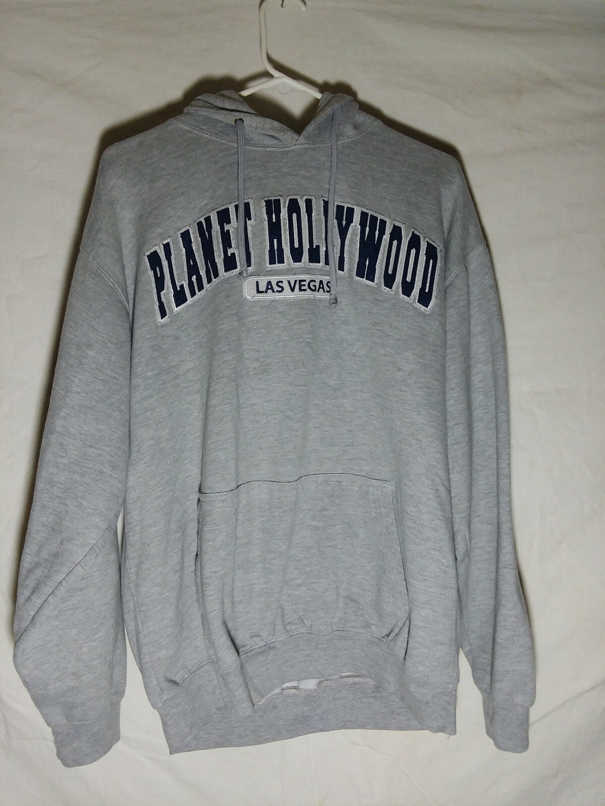 Planet Hollywood Las Vegas Hooded Gray Sweat Shirt XL | eBay