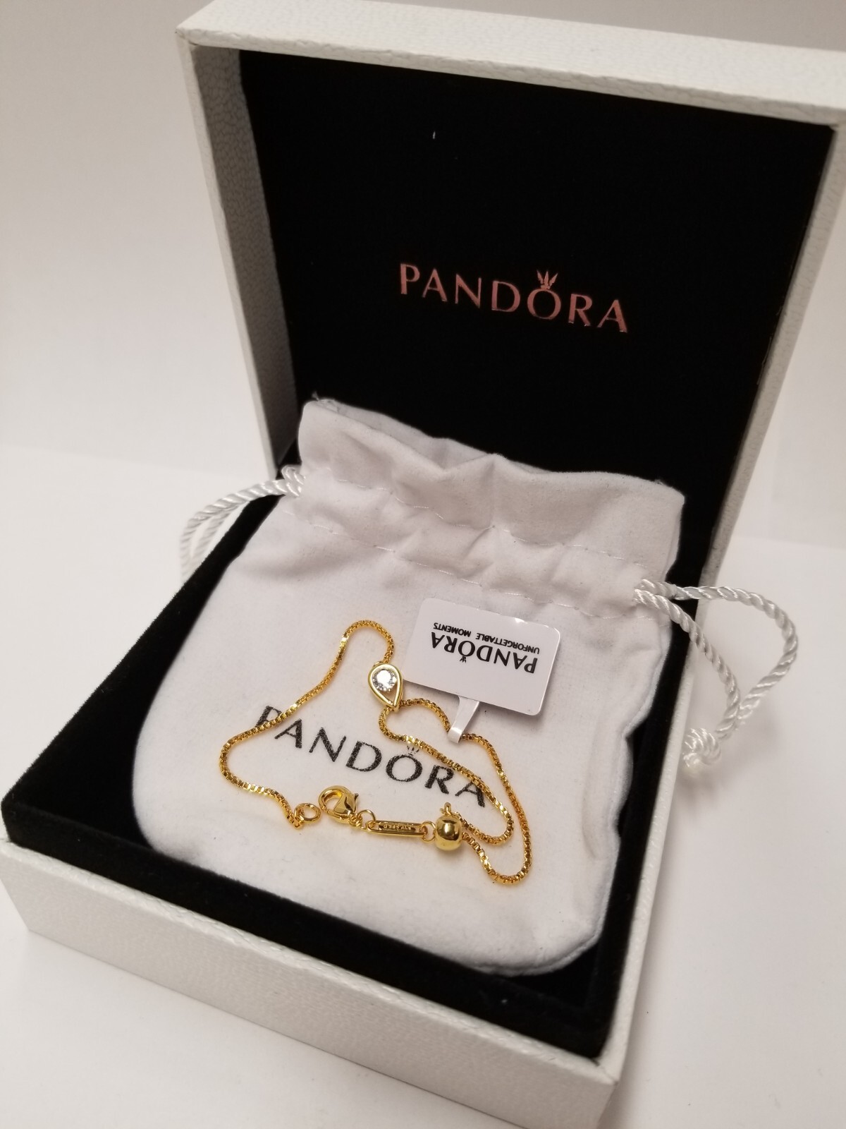 アクセサリー Pandora Diamond 14k Charm Pandora Talisman Lab-grown Diamond Infinity Pendant Necklace