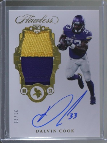 2017 Panini Flawless Dalvin Cook #RP-DC