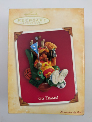 Hallmark Keepsake Ornament - Go Teams! - 2004 - Used