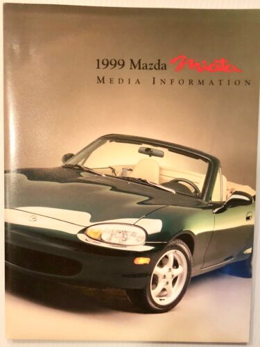 Rare Find! 1999 Mazda Miata Press Kit w/ Slides and Photos