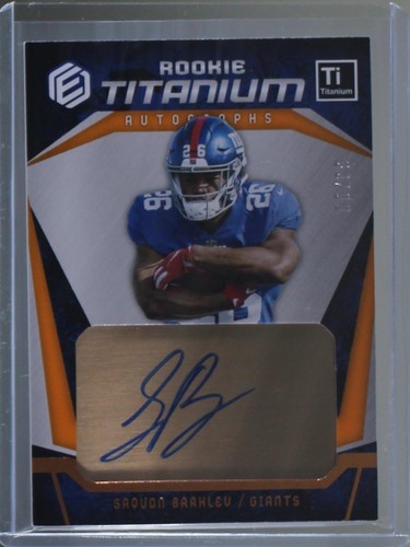 2018 Panini Elements Saquon Barkley #RTA-9