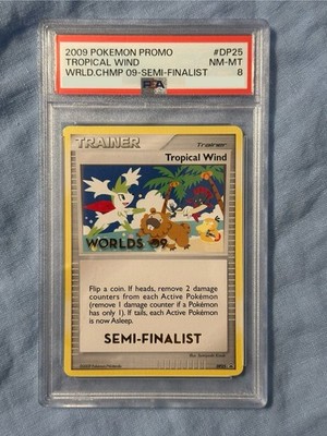 ポケモン2009 PSA 9ミントトロピカルウィンド日本世界選手権プロモ ポケモン2009 PSA 9ミントトロピカルウィンド日本世界選手権