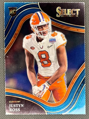2022 Panini Select Draft Picks Justyn Ross #112