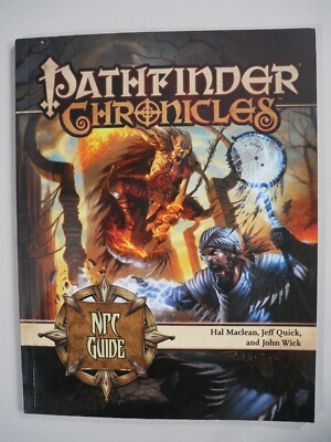 Pathfinder Chronicles NPC Guide Sourcebook 3.5 Compatible