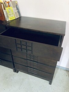 Tallboy Chest Of Drawers Japanese Style Timber Dressers