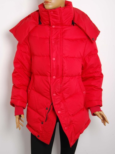 Balenciaga Archetype Women Red Puffer Jacket Polyester Duck