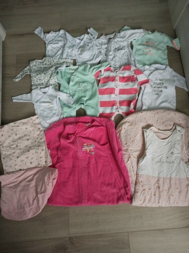 Lot De Bodys Pyjamas Bebe Fille Taille 3