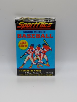1988 Sportflics Magic Motion Factory Sealed Pack