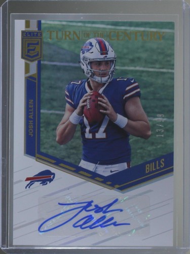 2018 Donruss Elite Josh Allen #TC-JA