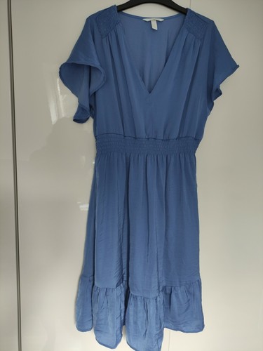 Umstandskleid H&M, blau, Gr.M